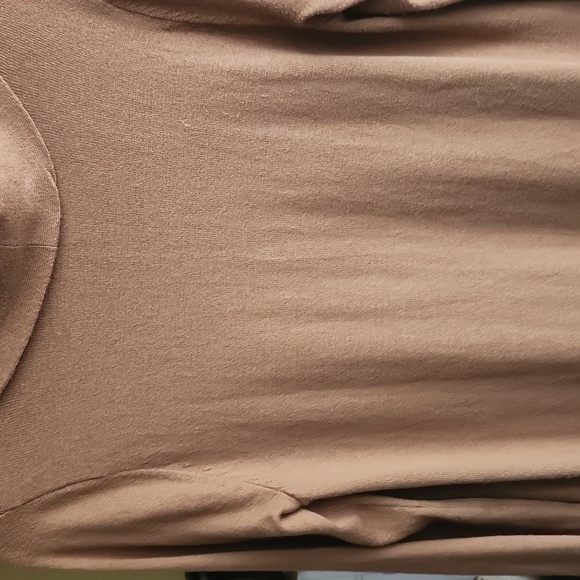 J. Jill brown cowl neck tunic sweater petite small‎ - Picture 3 of 6